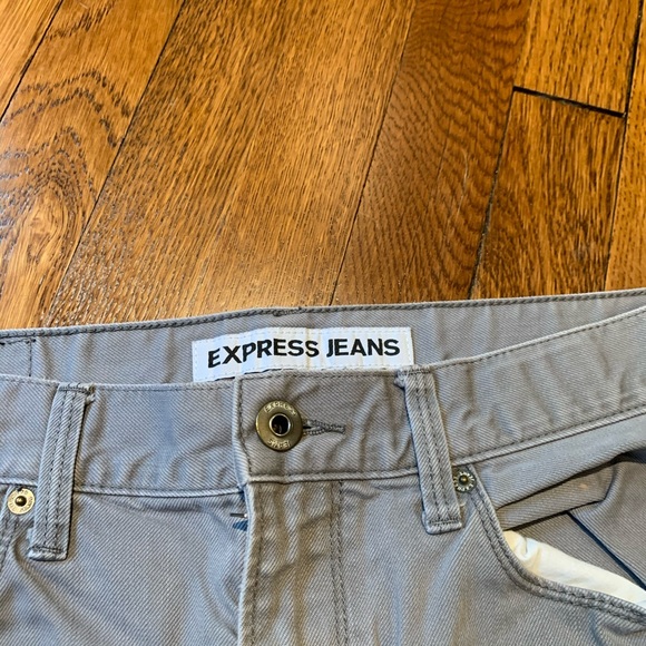 Men’s 32x32 Slim Fit Gray Chinos from Express - Picture 3 of 5